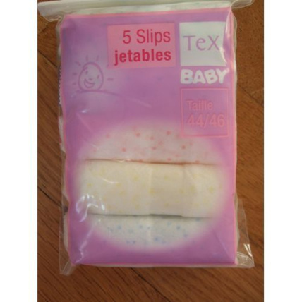 Avis Slips jetables (x5) TEX Baby 1