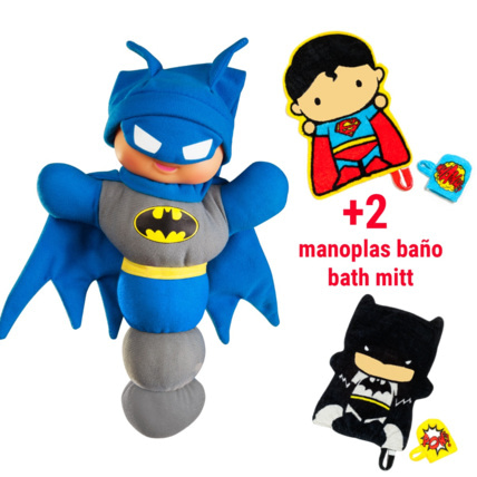 Avis Veilleuse Gusy Luz® Batman + 2 moufles de bain MOLTO 1