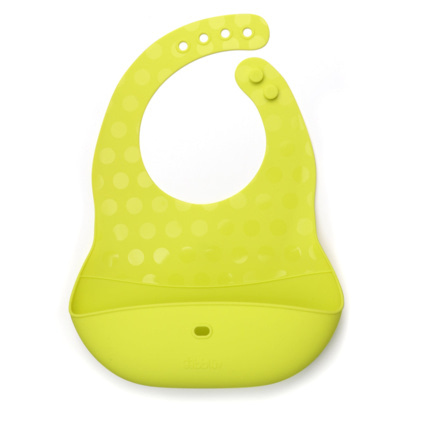Avis Lot de 2 bavoirs et cuillères en silicone - Pöket Bblüv 6