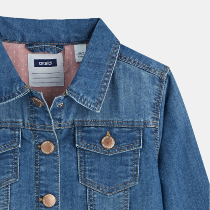 Okaidi veste en jean outlet fille