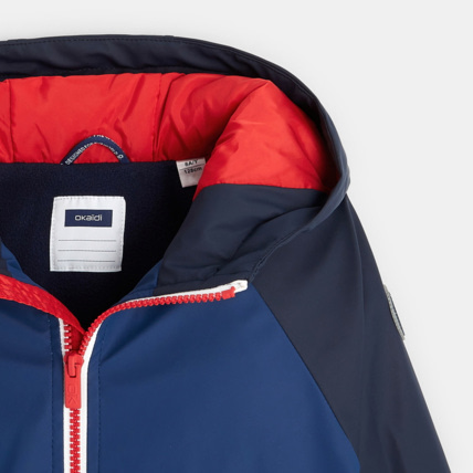 Avis Ciré zippé déperlant et doublé bleu garçon OKAIDI 4