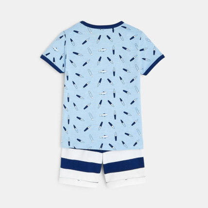 Avis Pyjama d'été bleu garçon OKAIDI 4