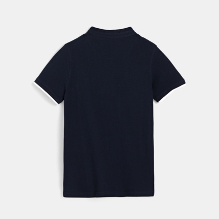 Avis Polo col Officier bleu garçon OKAIDI 4