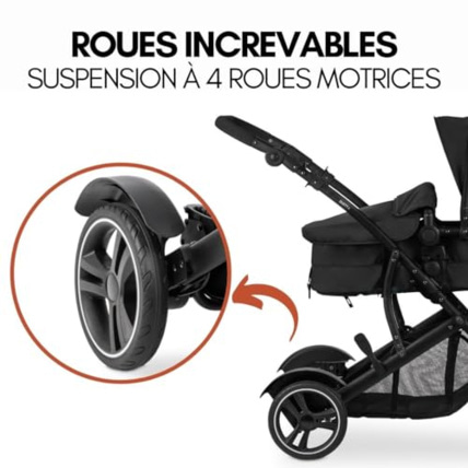 Poussette Double Duett 4