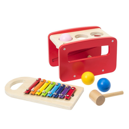 Avis Tap tap en bois xylophone 2 en 1 Oxybul 1