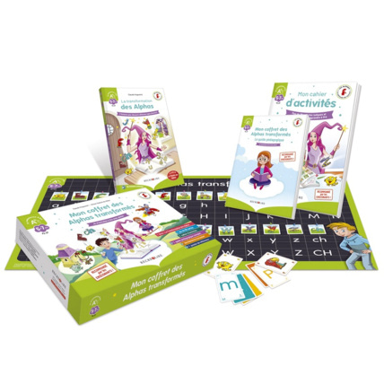 Avis Jeu éducatif Mon coffret des Alphas transformés ÉDITIONS RÉCRÉALIRE 1