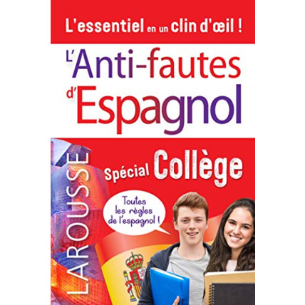 Avis Anti-fautes d'espagnol, spécial collège LAROUSSE 1