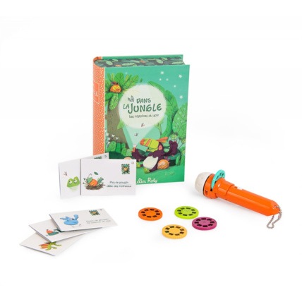 Avis Coffret lampe à histoires Dans la jungle moulin Roty 1