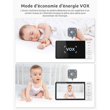 Avis Babyphone vidéo 5 pouces GHB 5