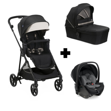 Avis Poussette Trio Seety + Siège auto First Seat recline i-Size + Nacelle Seety Chicco 2