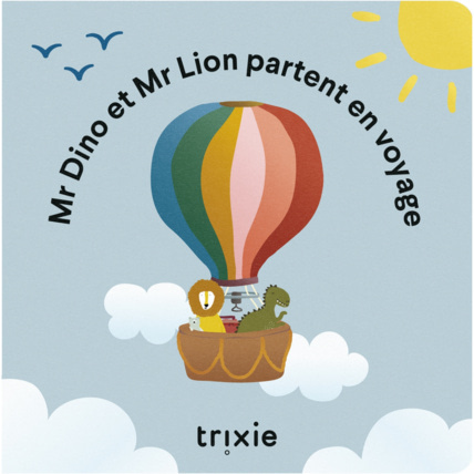 Avis Livre de conte Dino et Lion partent en voyage Trixie 1