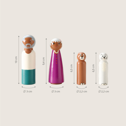 Avis Figurines Pour Maison De Poupées | «ma Grande Famille Bougainville» Petite Amélie 2