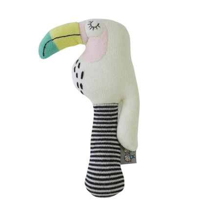 Avis Hochet coton Bio - Jouet d'éveil - Toucan Sevira Kids 1