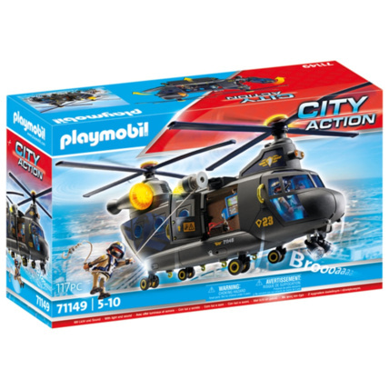 Avis Playmobil City Action - Hélicoptère des forces spéciales PLAYMOBIL 1
