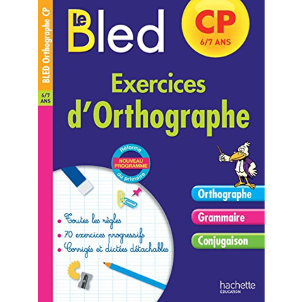 Avis Cahier Bled - Exercices D'Orthographe CP Hachette Éducation 1