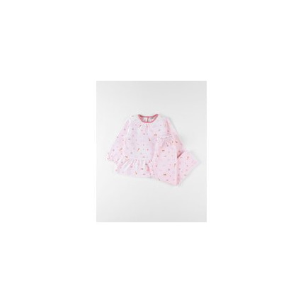 Avis Pyjama 2 pièces imprimé animalier en velours NOUKIE'S 1