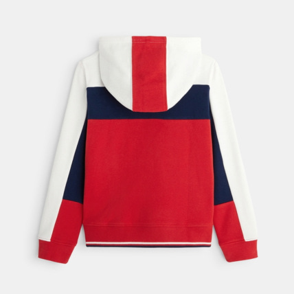 Avis Sweat-shirt à capuche OK96 rouge garçon OKAIDI 4