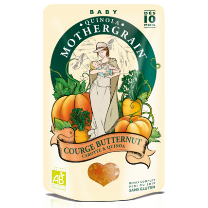 Avis Potiron, carotte et quinoa QUINOLA MOTHERGRAIN 1
