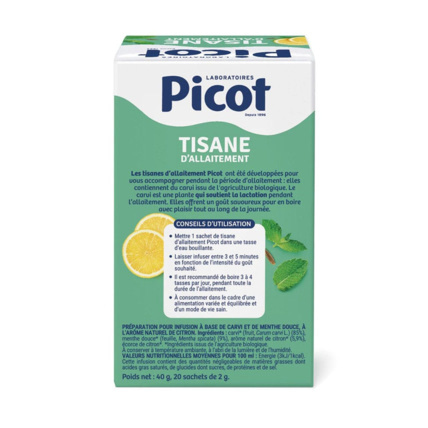 Avis Tisane d'allaitement menthe citron PICOT 2