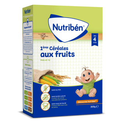 Avis Premières céréales aux fruits Nutribén ® 1
