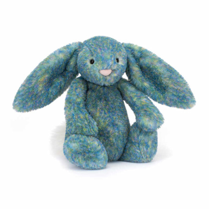 Avis Peluche Lapin Bashful Bunny Medium - Azure Jellycat 1