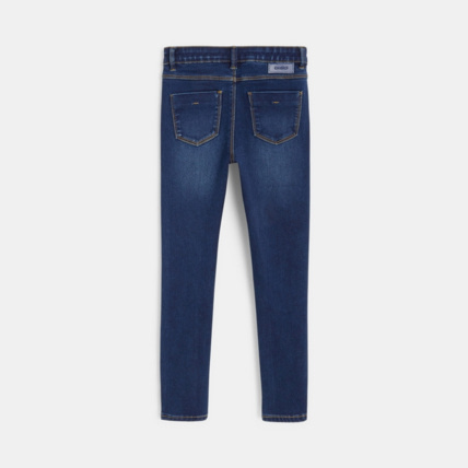 Avis Jean skinny stretch 5 poches bleu fille OKAIDI 4