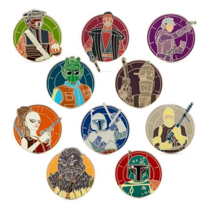 Avis Ensemble de pin's mystère Star Wars Chasseurs de primes en édition limitée STAR WARS 1