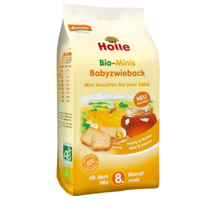 Avis Mini biscottes bio pour bébé Holle 2