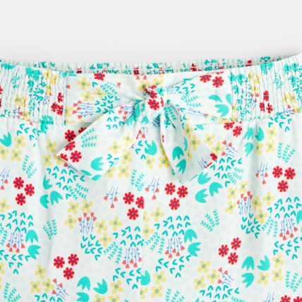 Avis Pantalon carrot en toile imprimée fille OKAIDI 2