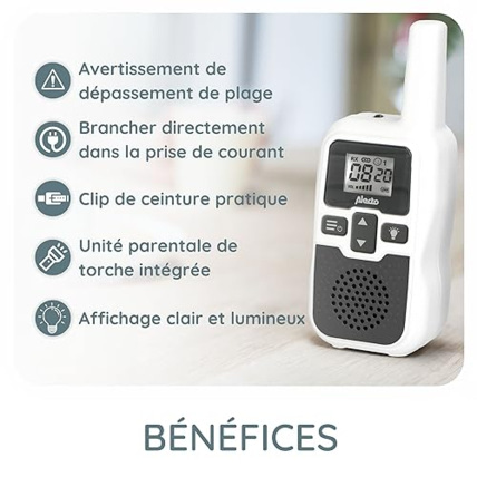 Avis Écoute-bébé DBX80 ALECTO 2