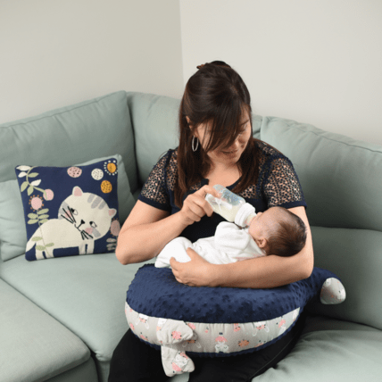Avis Taie de coussin en tricot de coton, Chaton Sevira Kids 3