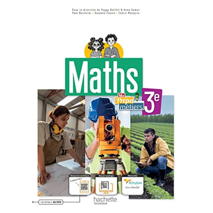 Avis Mathématiques 3e Prépa-métiers - Livre élève - éd. 2022 Hachette Éducation 1