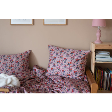 Avis Housse de couette en satin de coton - Jardin Anglais Mon Lit Cabane 4