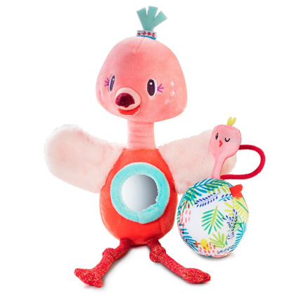 Avis Marionnette à main Anaïs flamant rose Lilliputiens 1