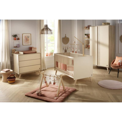 Avis Chambre Trio Mélinée Lit + Commode + Armoire Sauthon 2