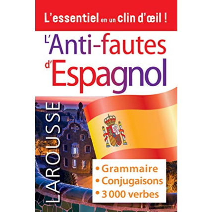 Avis Anti-Fautes Espagnol LAROUSSE 1