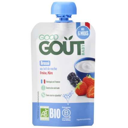 Avis Brassé fraise mûre Bio Good Goût 1