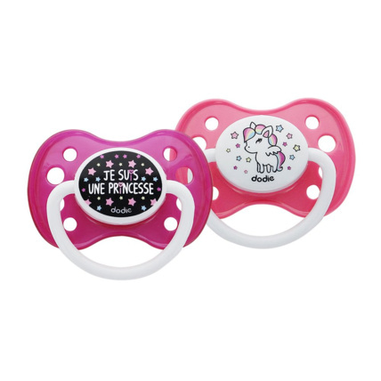 Avis Sucette +6 mois DUO Girly DODIE 1