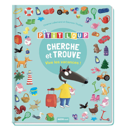 Avis P'ptit Loup Cherche et trouve - Vive les vacances EDITIONS AUZOU 1