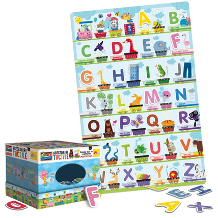 Avis Montessori - Abécédaire tactile LISCIANI 2