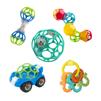 Avis Coffret de 5 jouets d'éveil OBALL 1