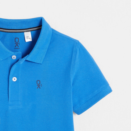 Avis Polo classique turquoise garçon OKAIDI 3