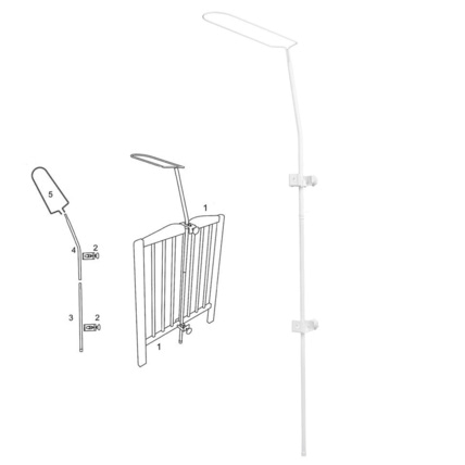 Avis Support ciel de lit bébé TEGA BABY 2