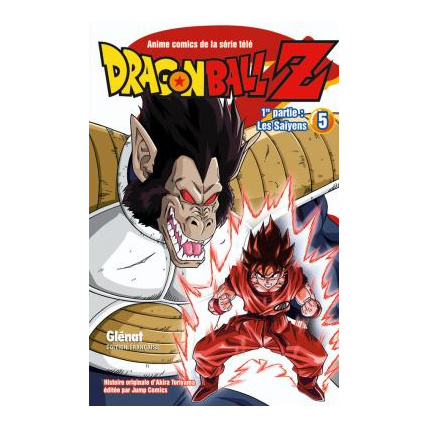Avis Dragon Ball Z - 1re partie - Tome 5 - Les Saïyens GLENAT 1