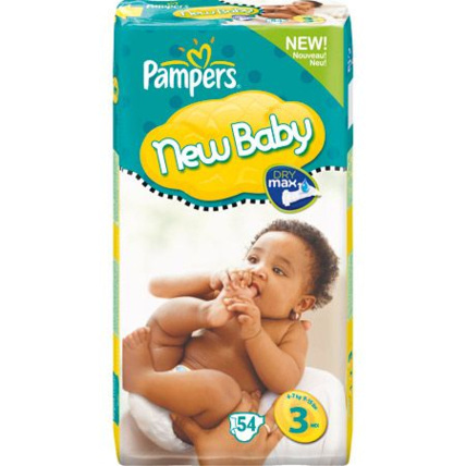 PAMPERS Premium protection couches taille 1 (2-5kg) 22 couches pas cher 
