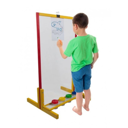 Avis Chevalet tableau en bois pour enfant GINO 3TOYSM 5