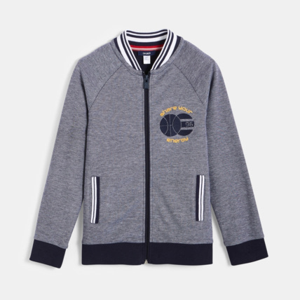 Avis Sweat-shirt teddy turquoise garçon OKAIDI 1