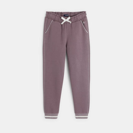 Avis Pantalon de jogging à coutures irisées gris fille OKAIDI 1