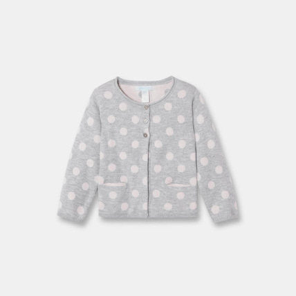 Avis Gilet à pois jacquard OBAÏBI 1