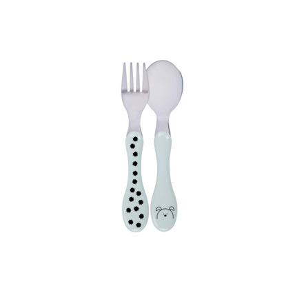 Avis Petite cuillère et fourchette inox LÄSSIG 3